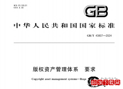GB/T 43807-2024 版权资产管理体系 要求.pdf