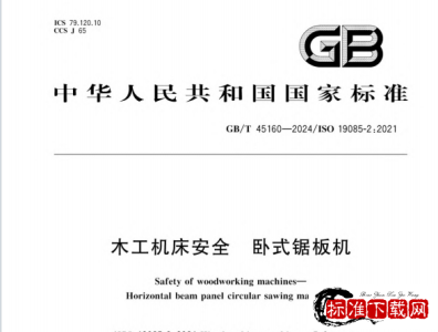  GB/T 45160-2024 木工机床安全 卧式锯板机.pdf