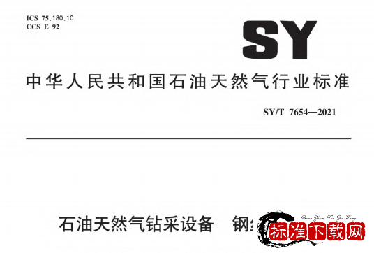 SY/T 7654-2021 石油天然气钻采设备 钢丝绳吊索.pdf
